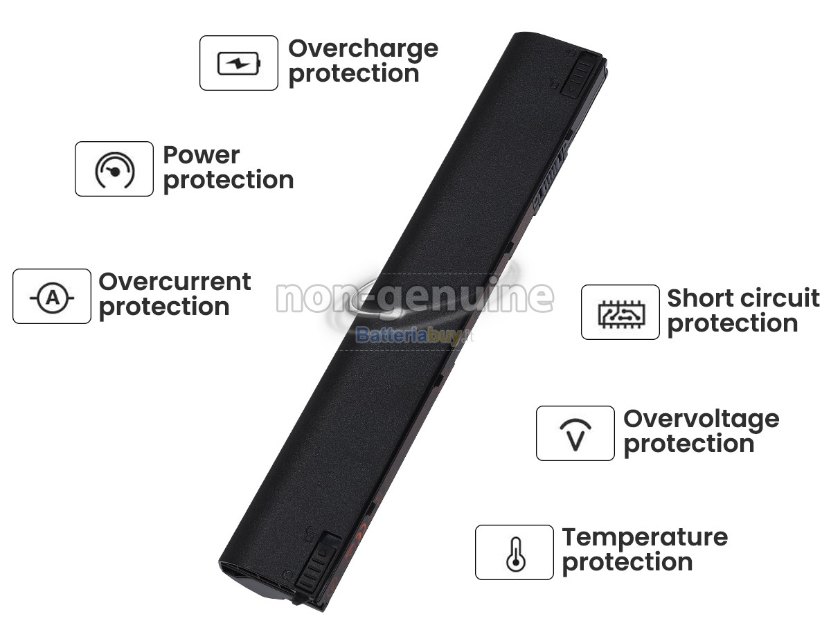 Batteria per Clevo W510S