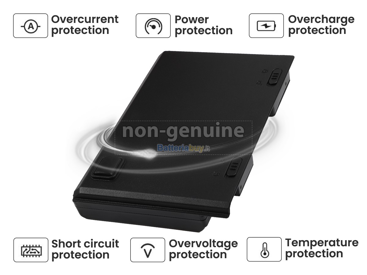 Batteria per Clevo 6-87-X710S-4272