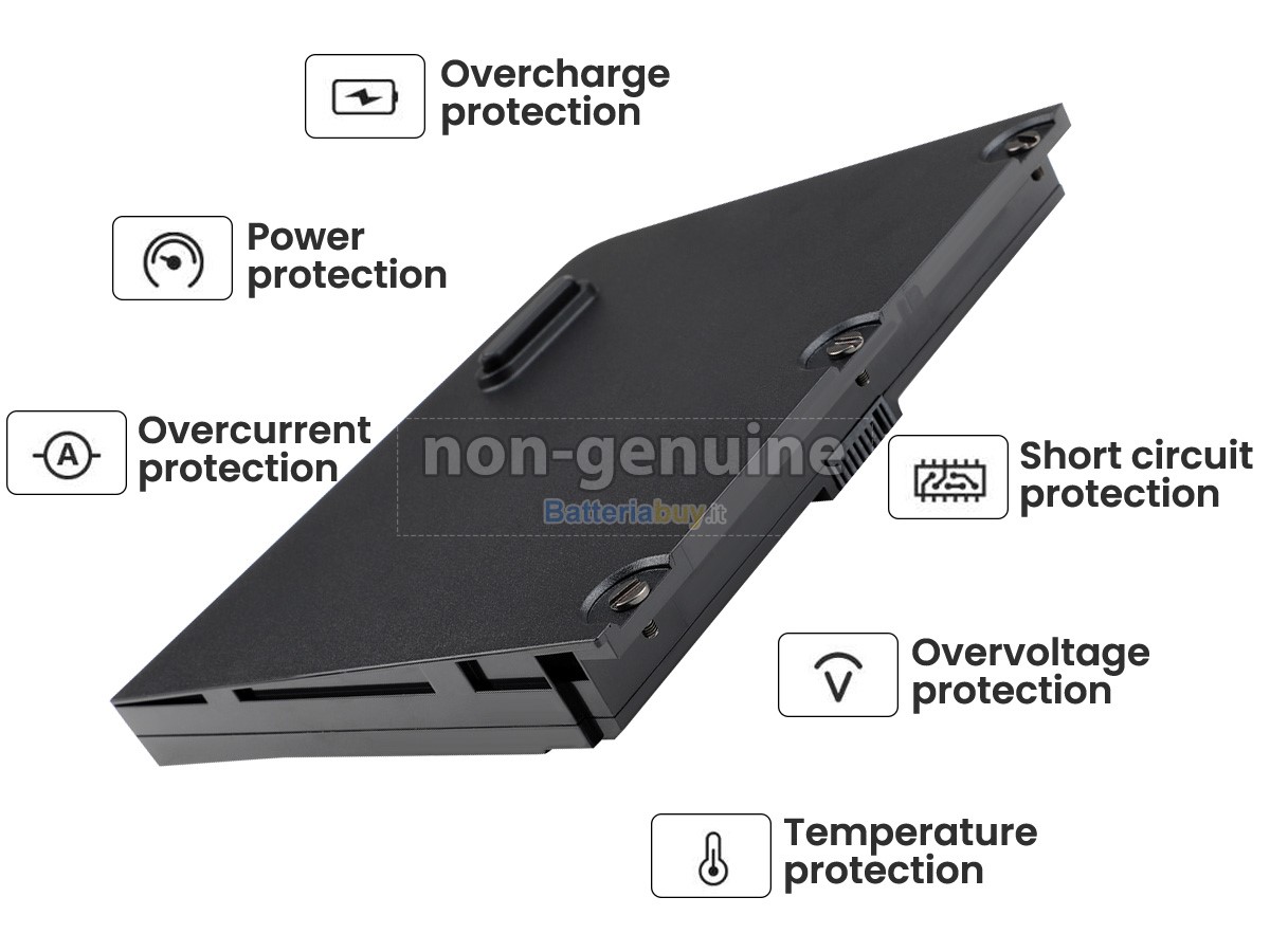Batteria per Clevo M980NU