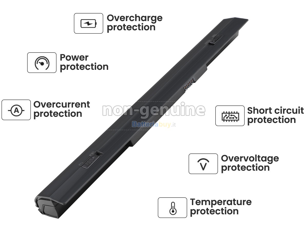 Batteria per Clevo 6-87-N750S-31C00