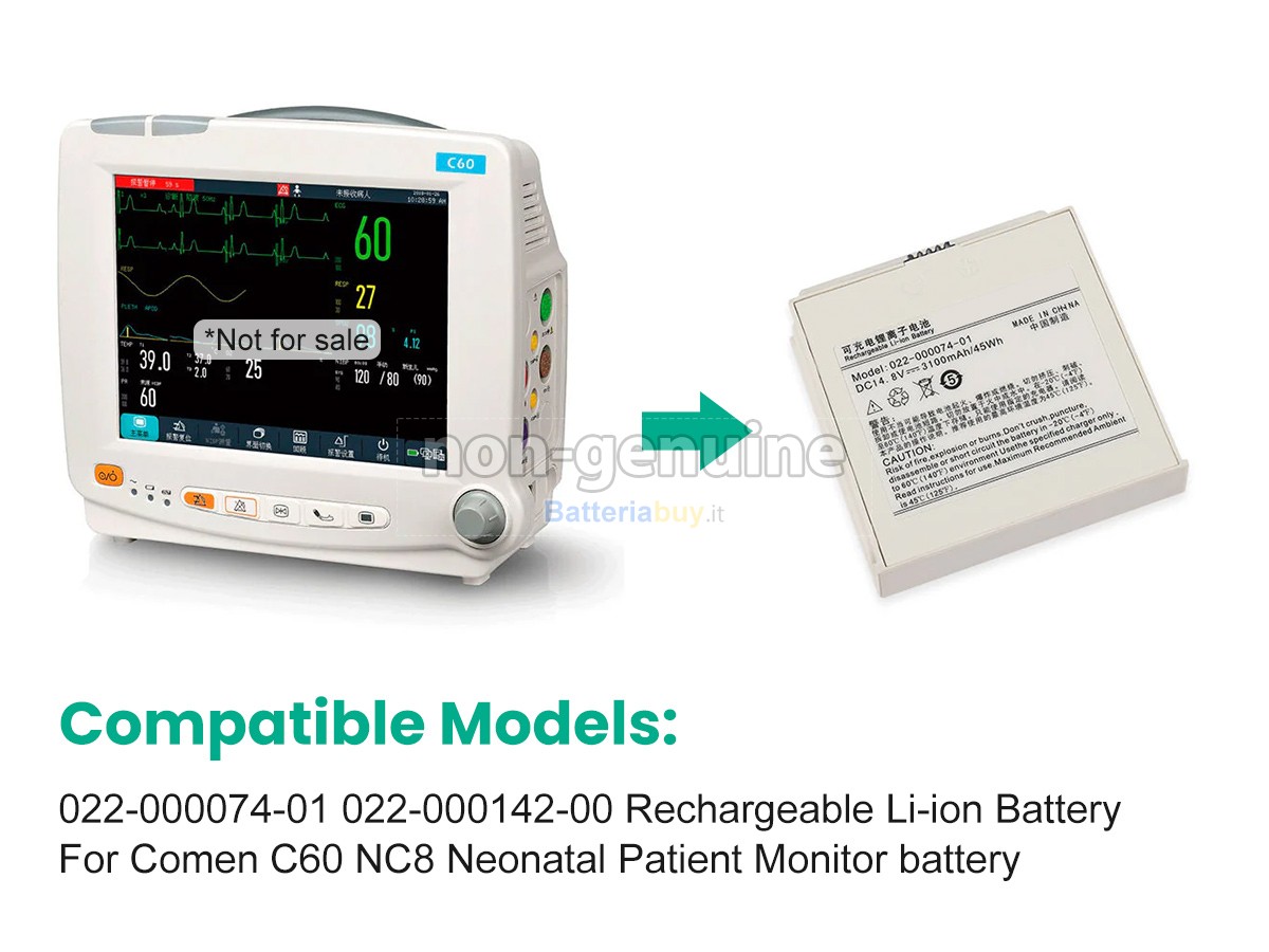 Batteria per Comen LIV148C3100S01A