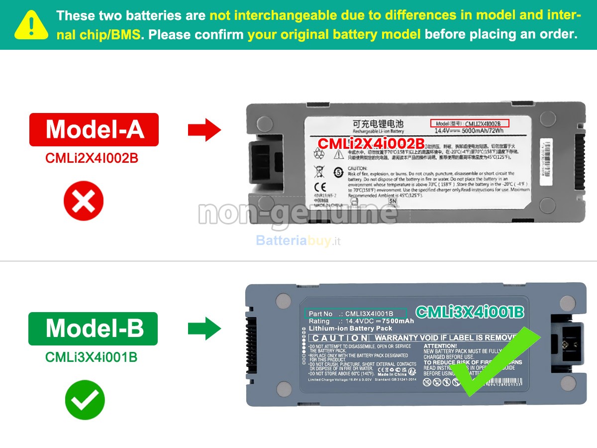Batteria per Comen S8 MONITOR