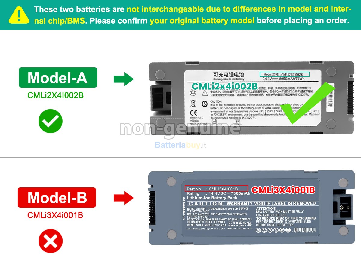 Batteria per Comen S8 MONITOR
