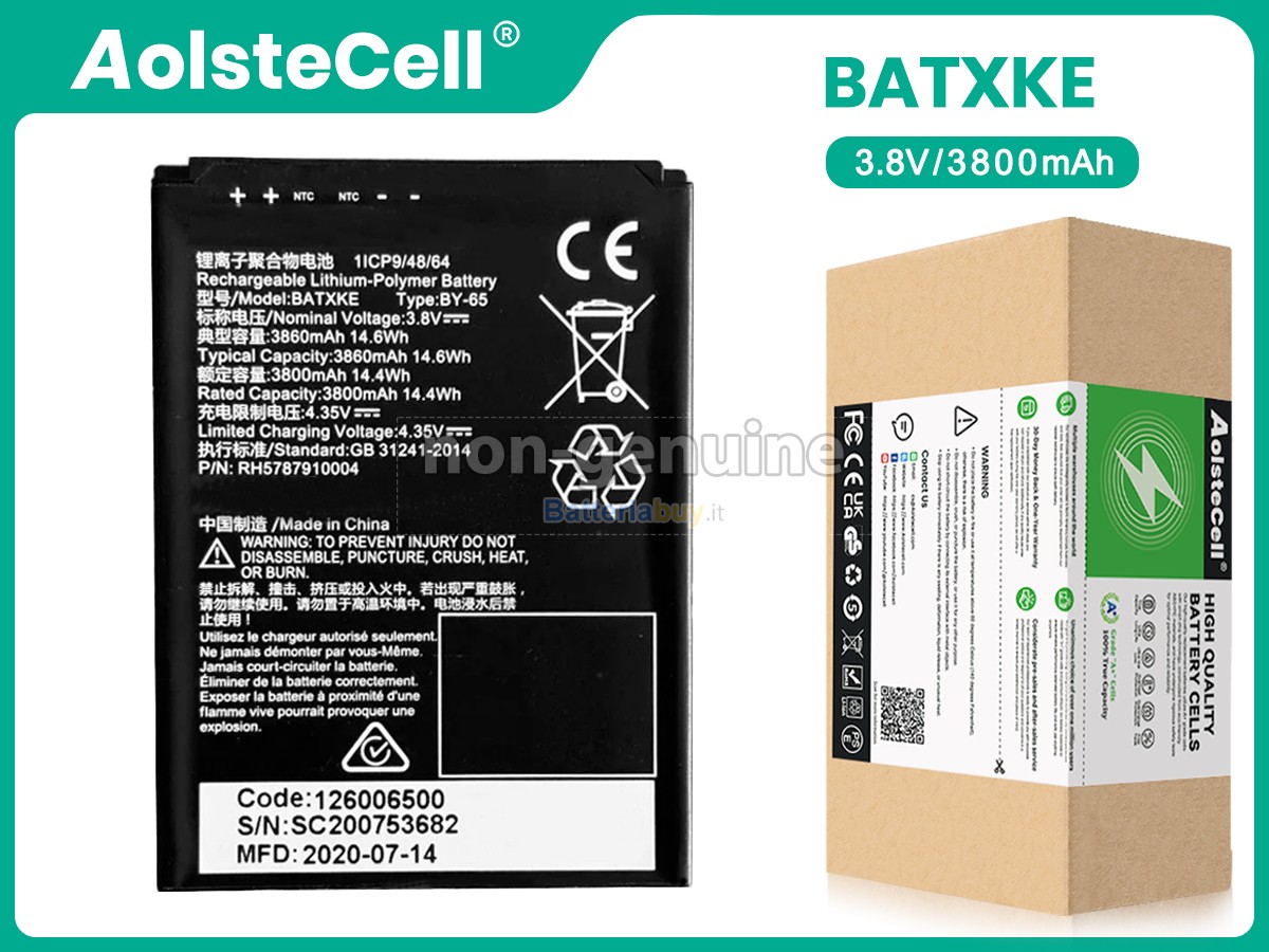 Batteria per Datalogic BATXKE