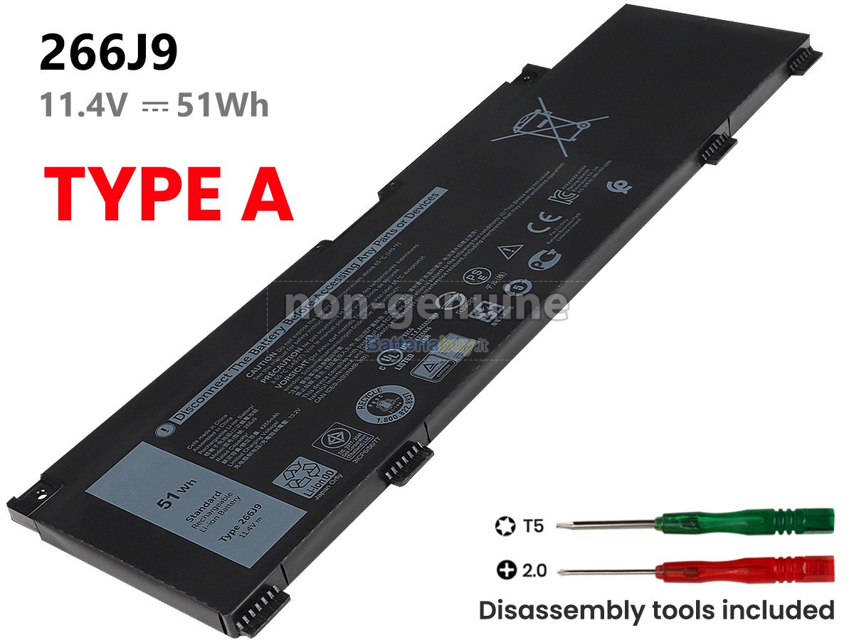 Batteria per Dell G3 15 3500