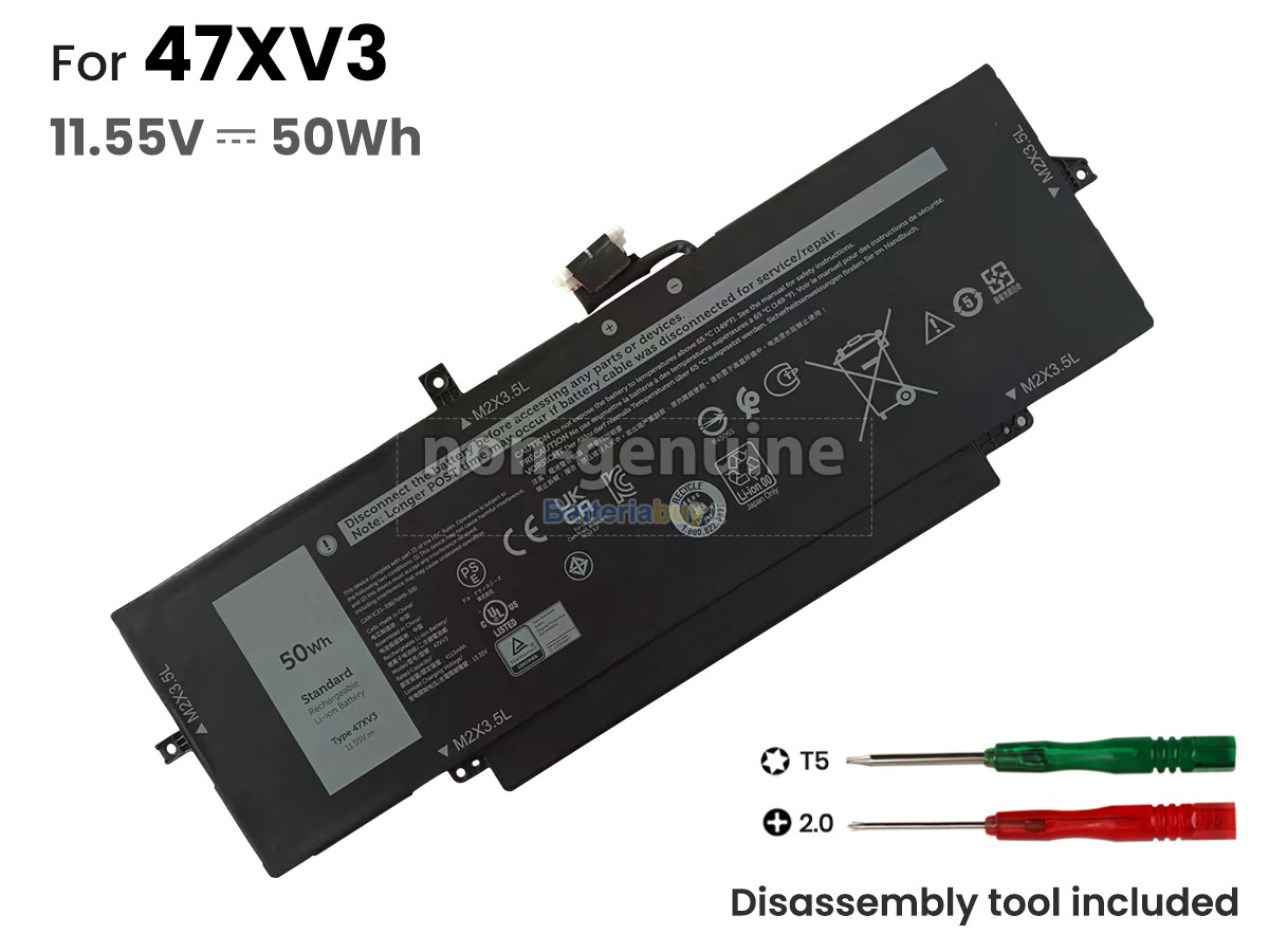 Batteria per Dell Latitude 9330