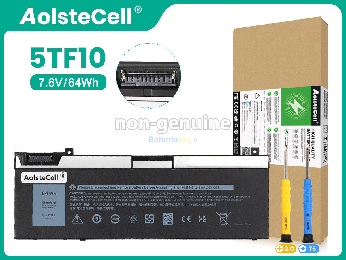 Batteria per Dell 0RY3F9