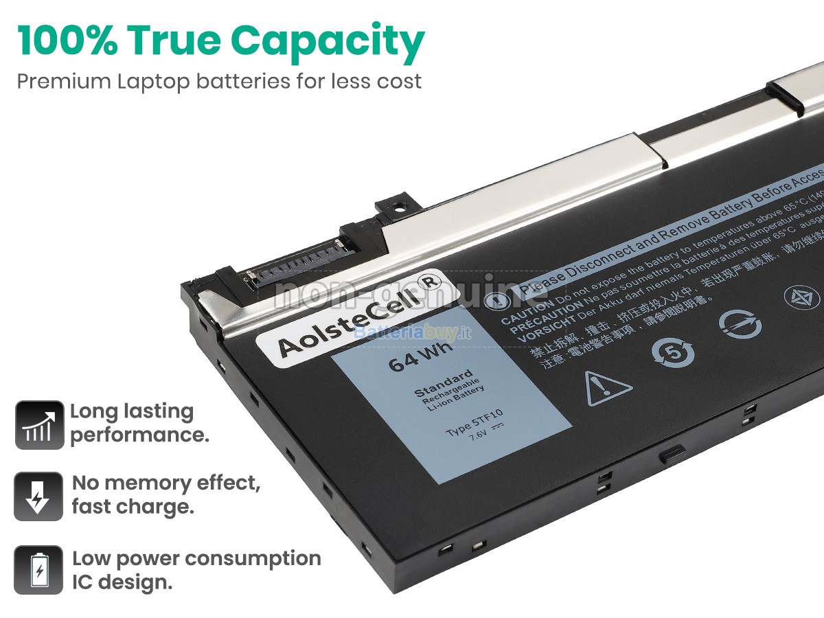 Batteria per Dell 0RY3F9