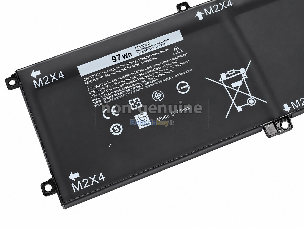 Batteria per Dell P56F001