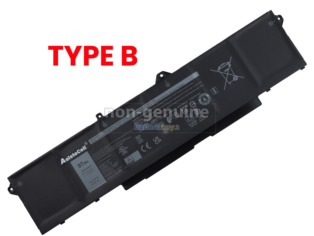 Batteria per Dell Alienware M17 R5 AMD