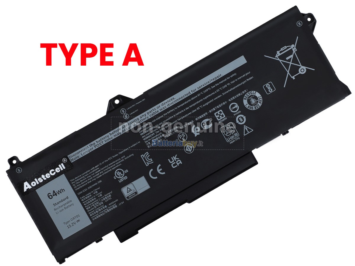 Batteria per Dell Alienware M17 R5 AMD