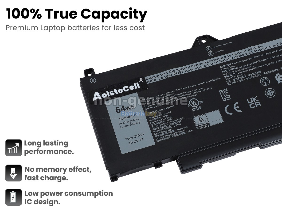 Batteria per Dell Alienware M17 R5 AMD