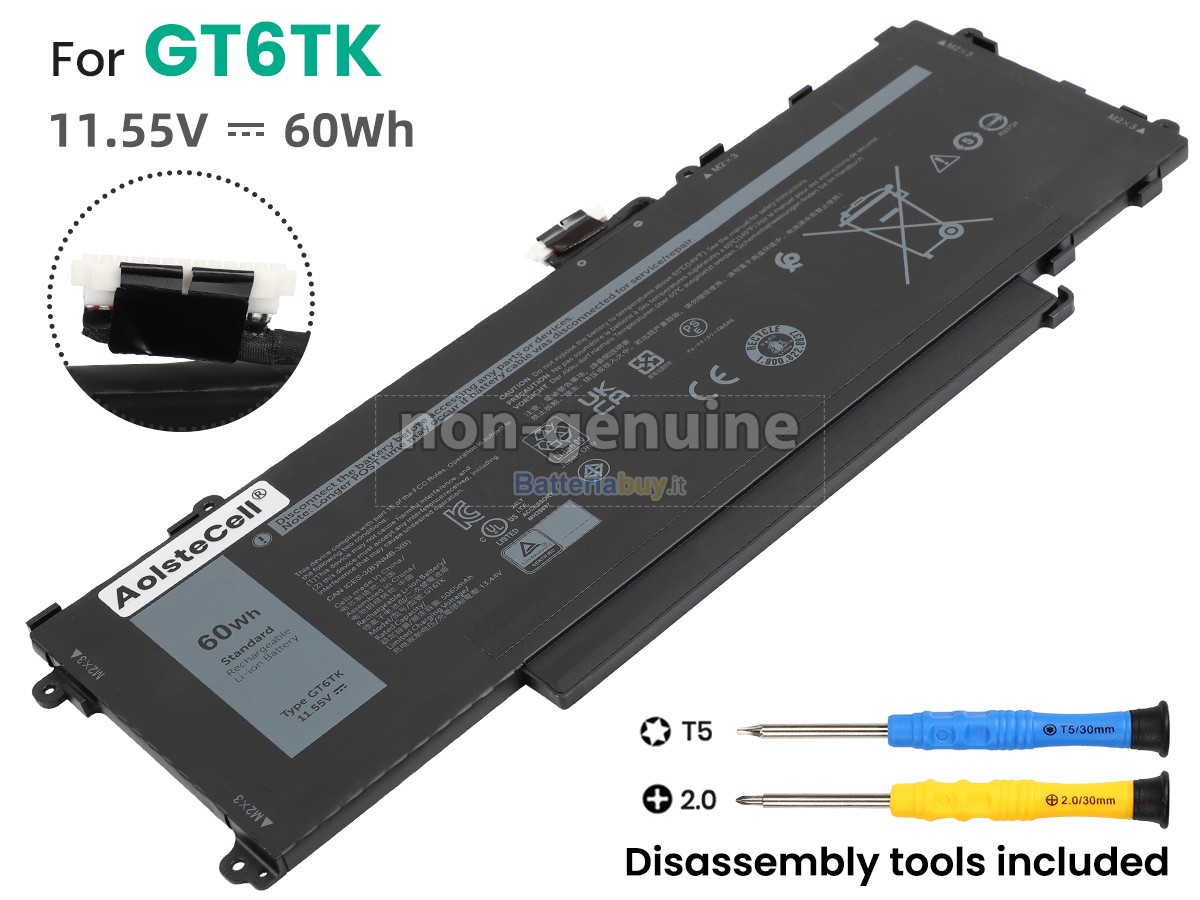 Batteria per Dell GT6TK