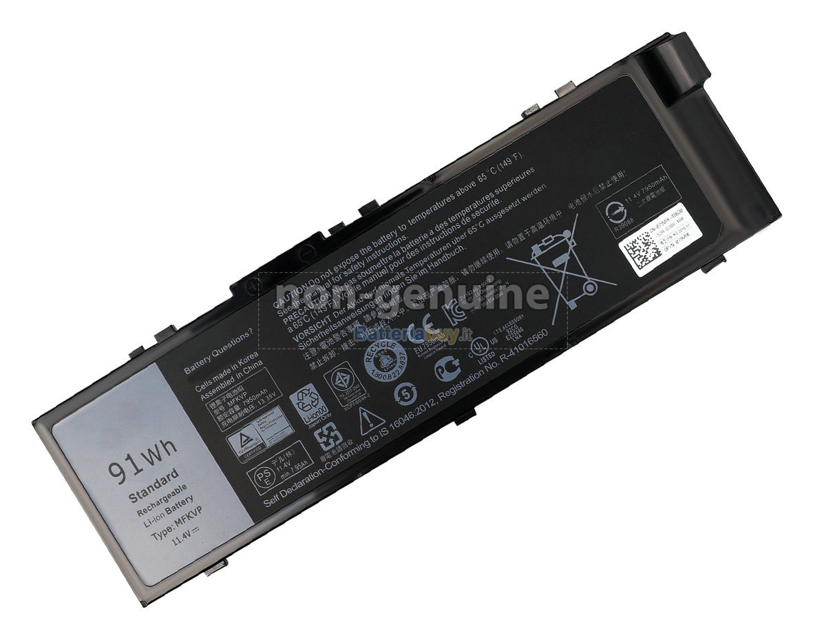 Batteria per Dell Precision 17-7710
