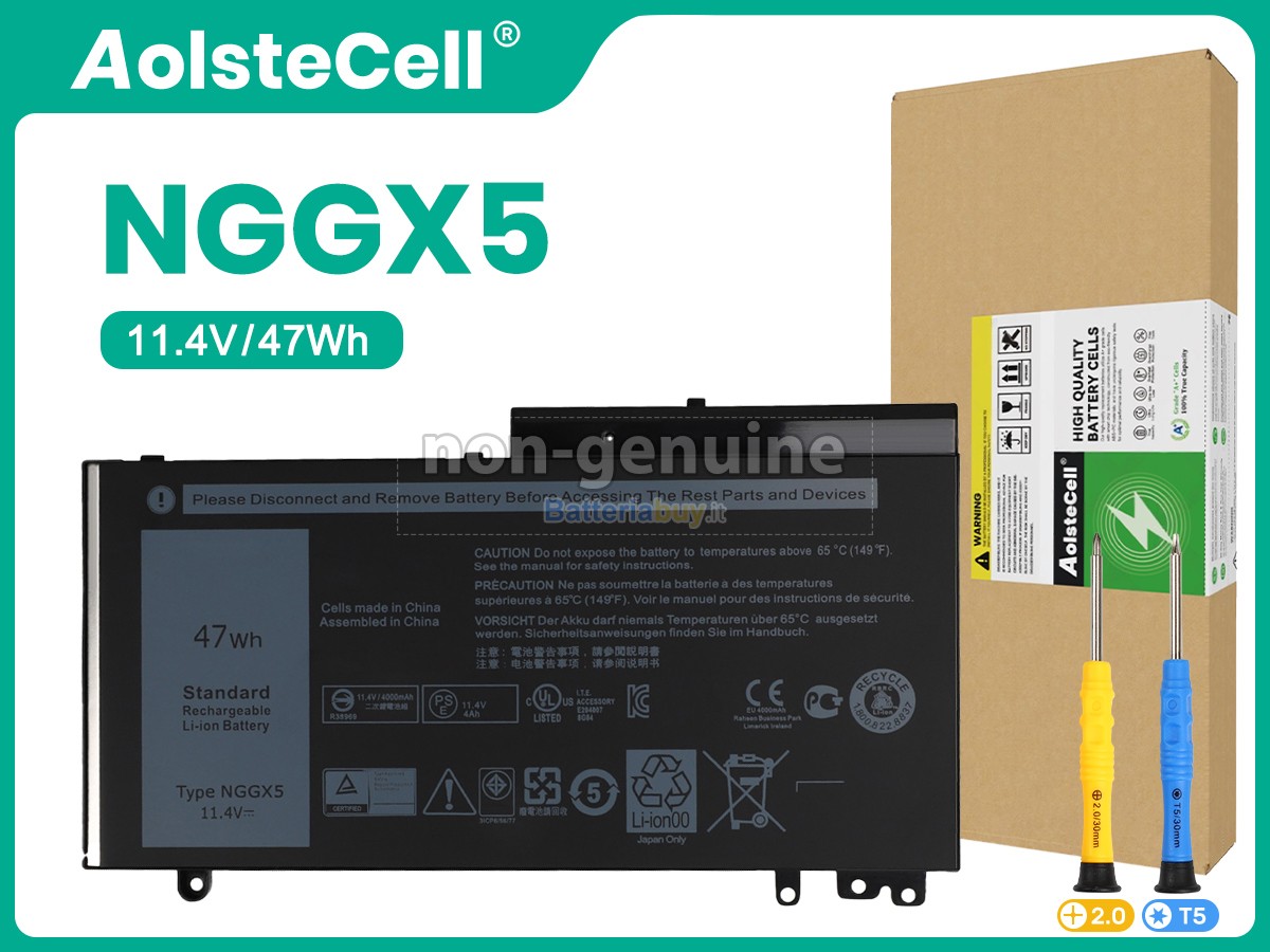 Batteria per Dell NGGX5