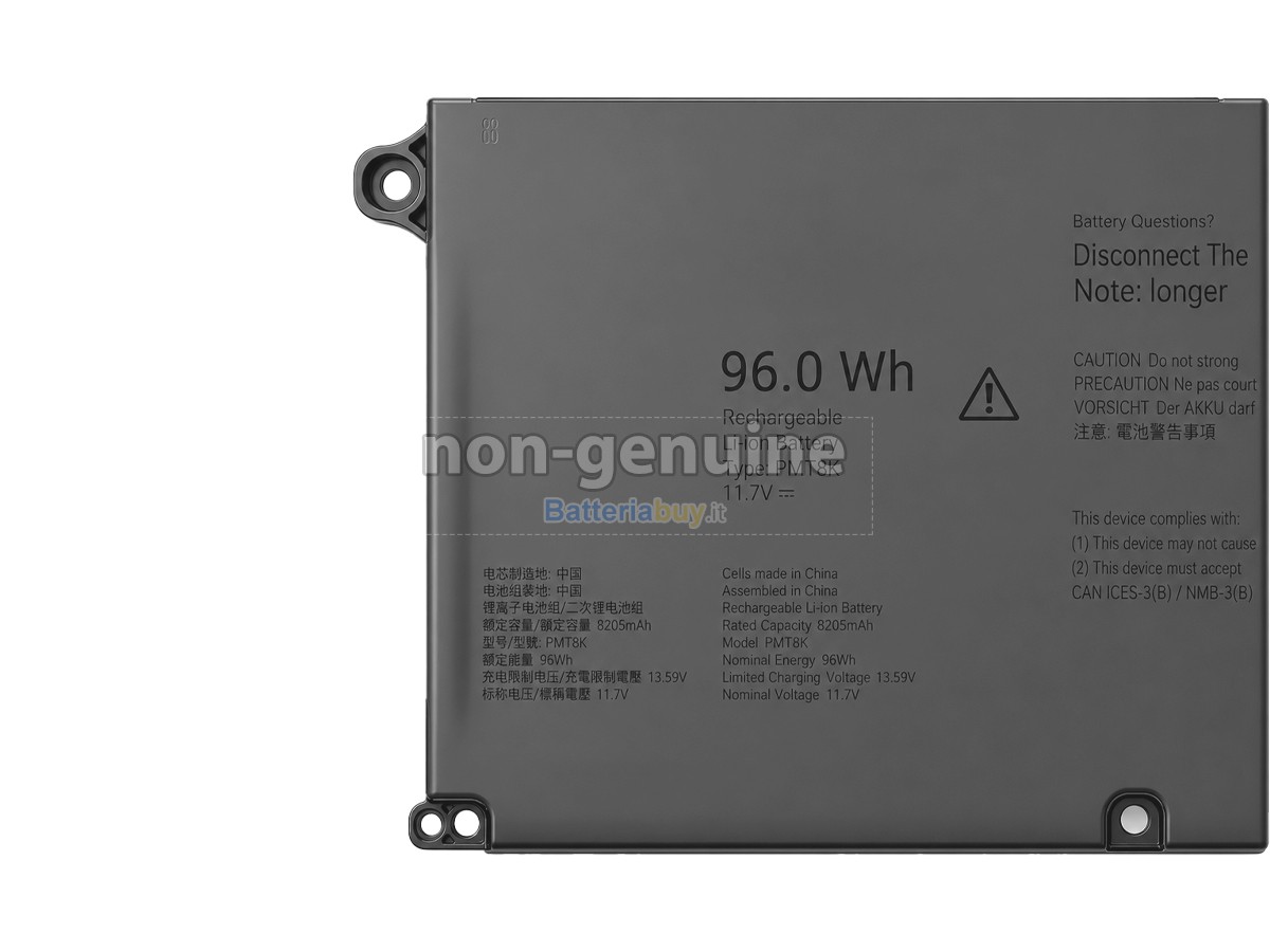 Batteria per Dell PMT8K