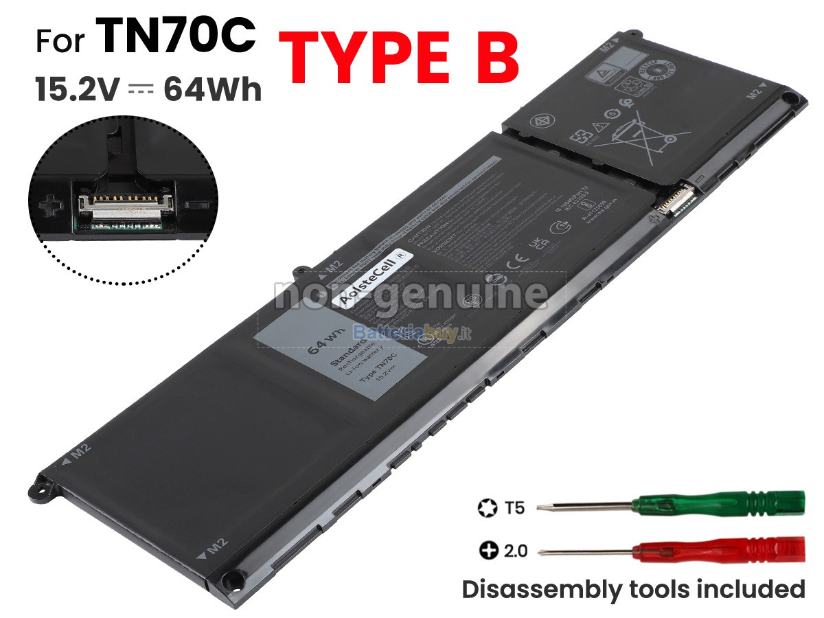 Batteria per Dell P145G001