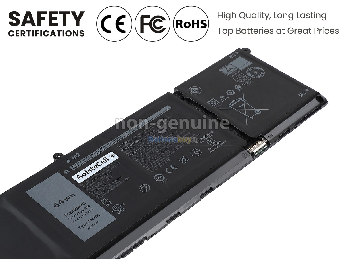 Batteria per Dell Inspiron 16 7640 2-IN-1