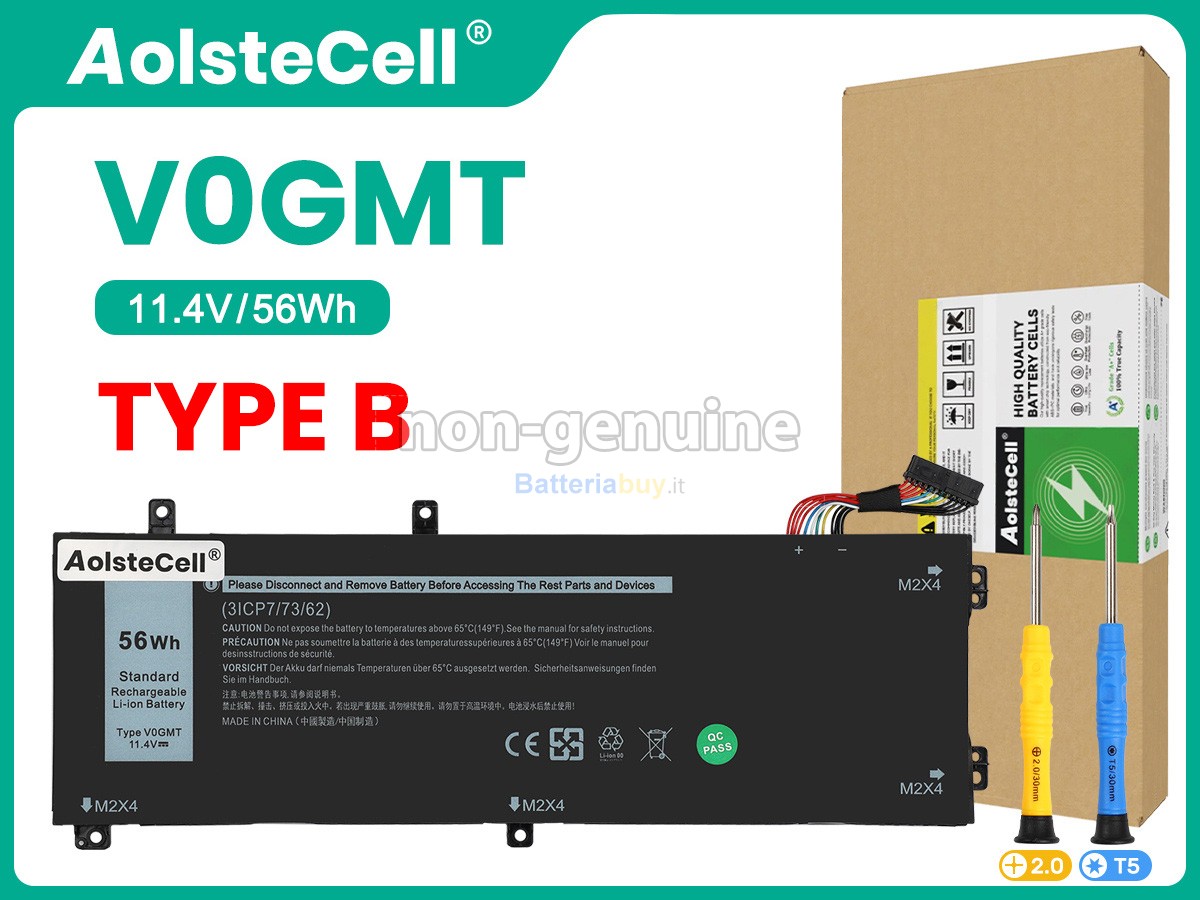Batteria per Dell V0GMT