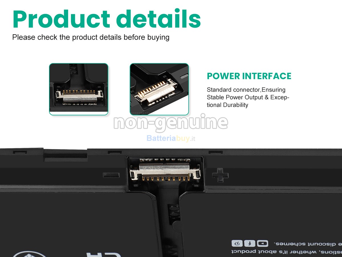 Batteria per Dell P145G001