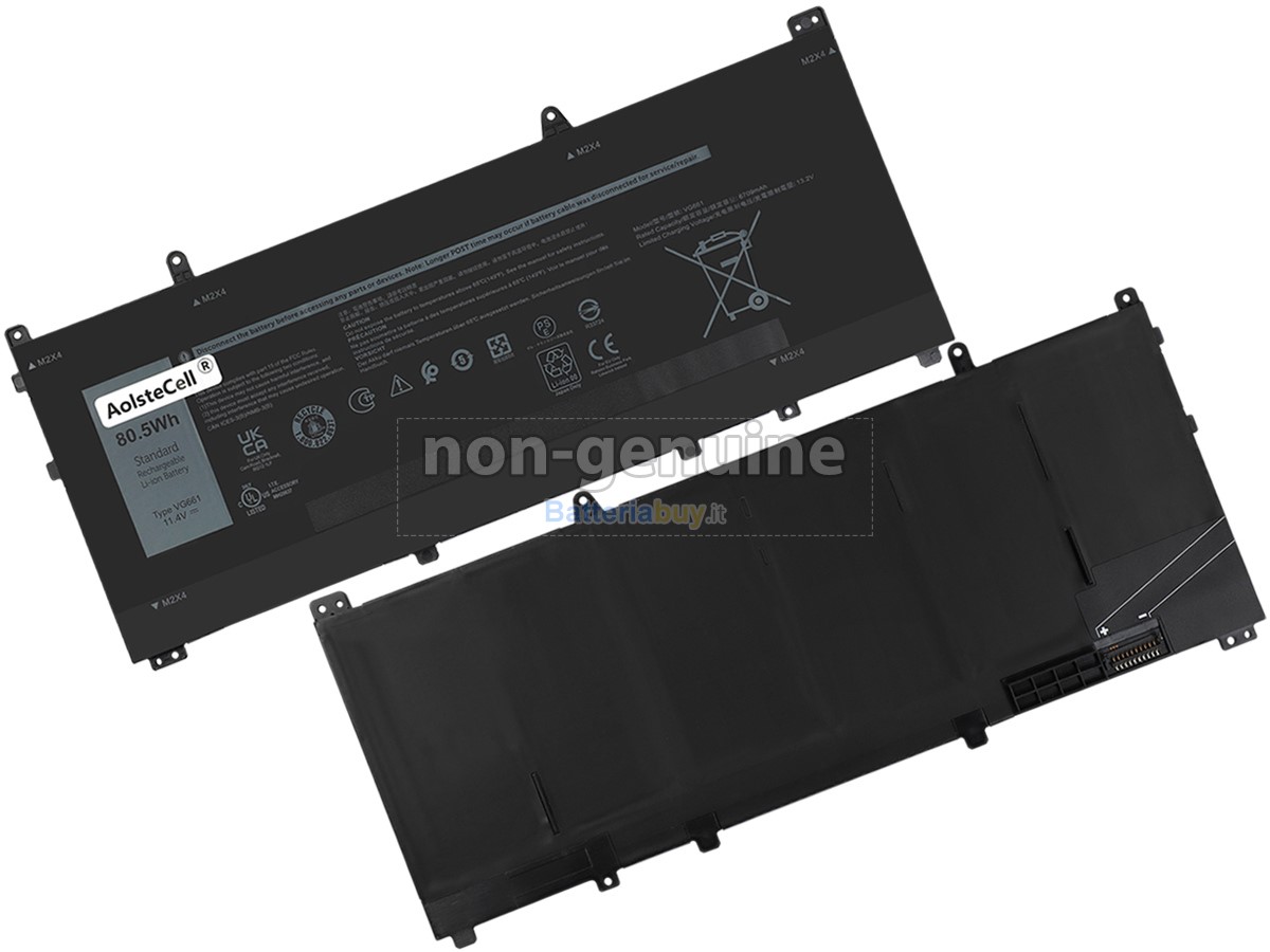 Batteria per Dell Alienware X14 R2