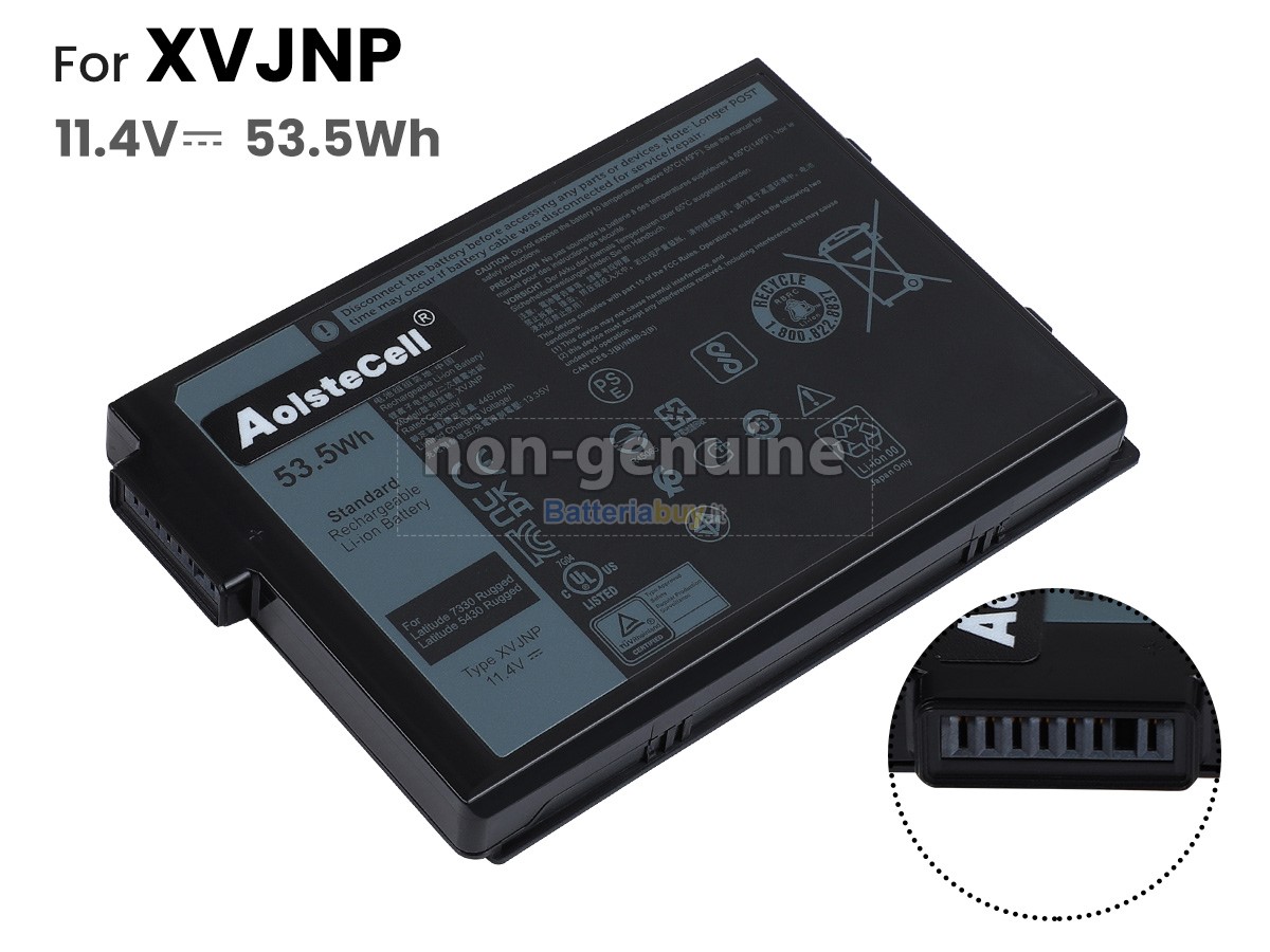 Batteria per Dell Latitude 5430 RUGGED