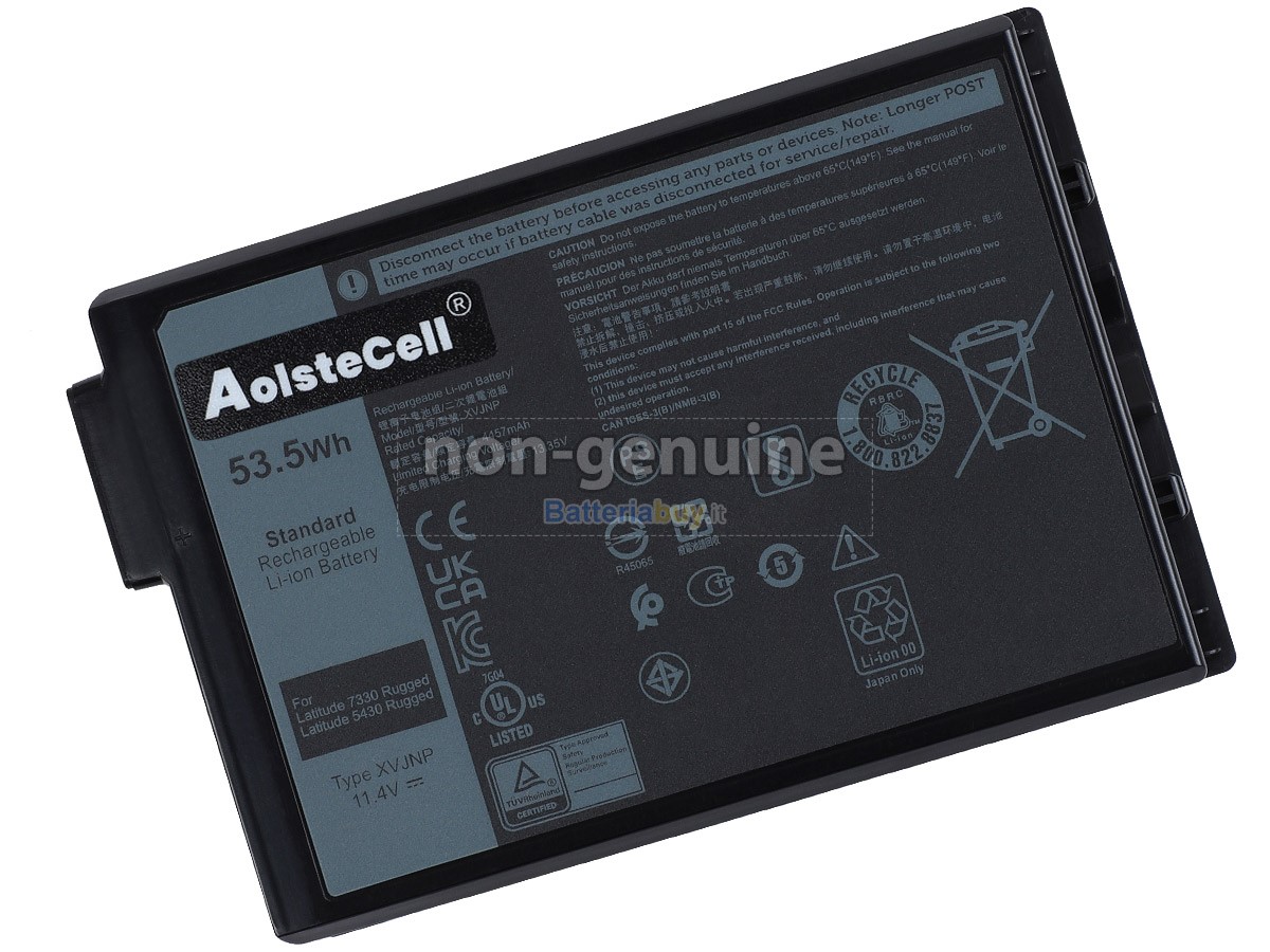 Batteria per Dell Latitude 5430 RUGGED