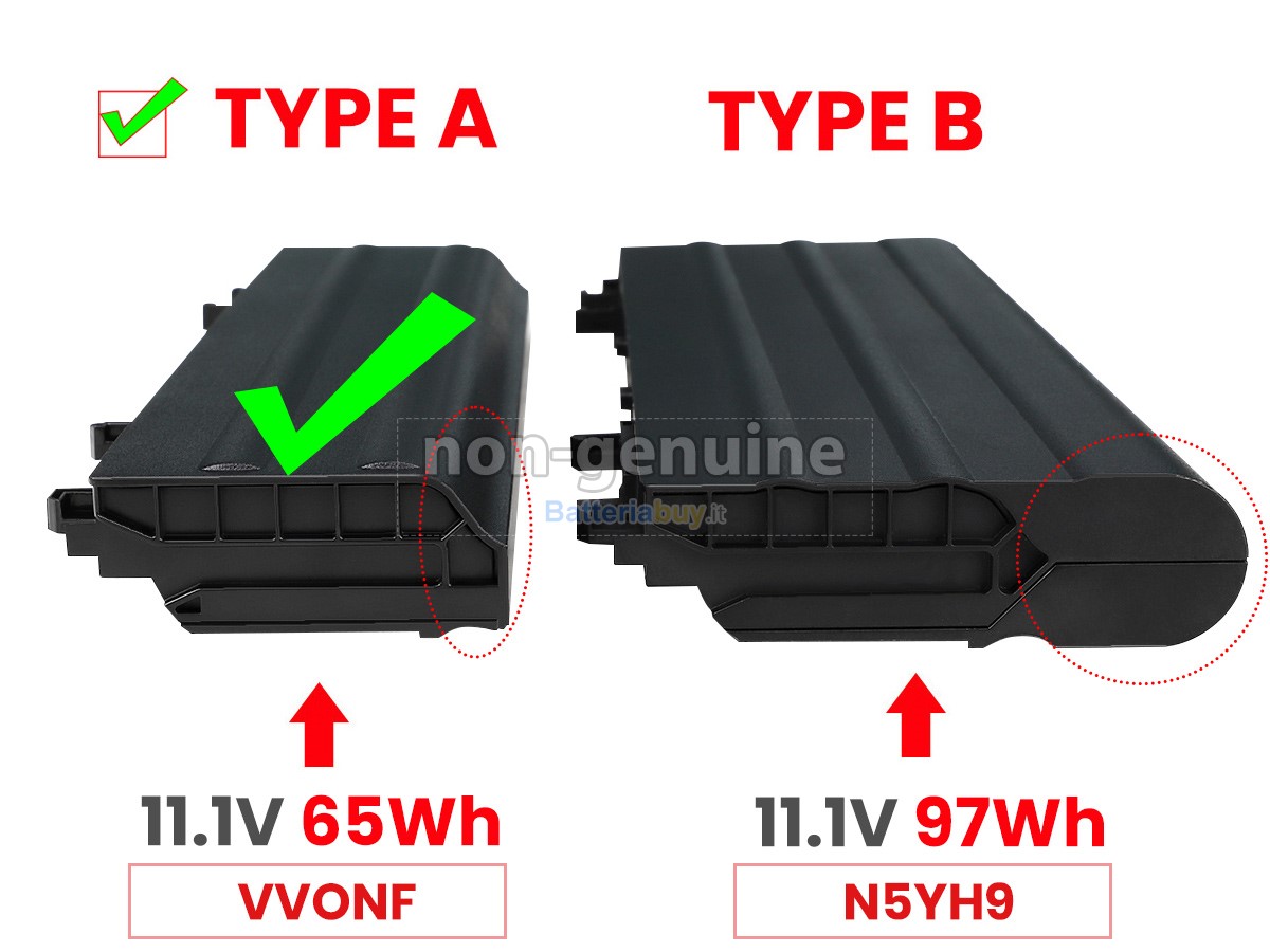 Batteria per Dell Latitude E5440