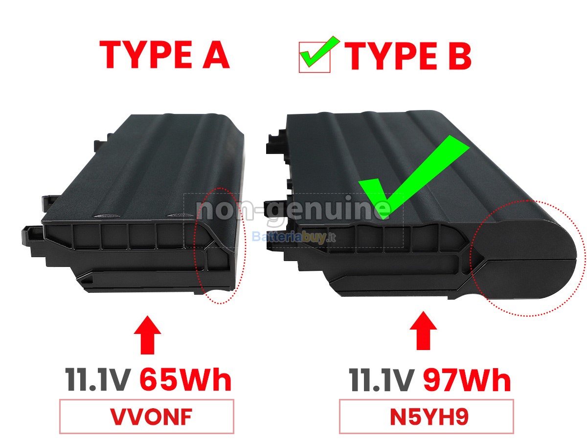 Batteria per Dell Latitude E5440