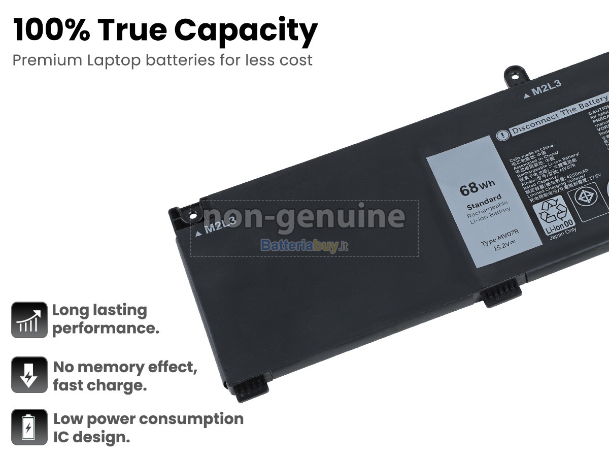 Batteria per Dell MV07R