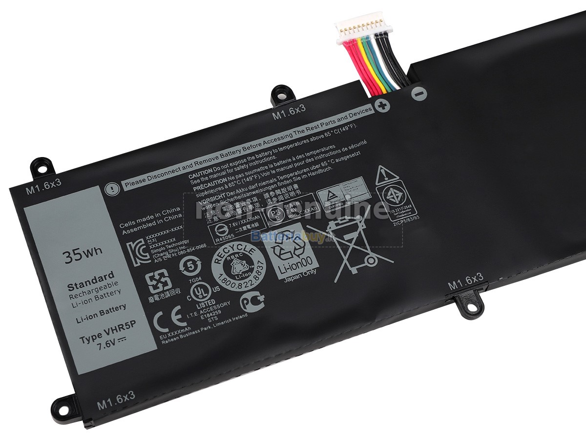 Batteria per Dell Latitude 11 5179