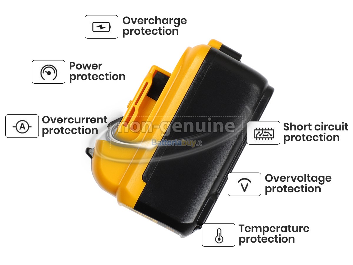 Batteria per DeWALT DCB113