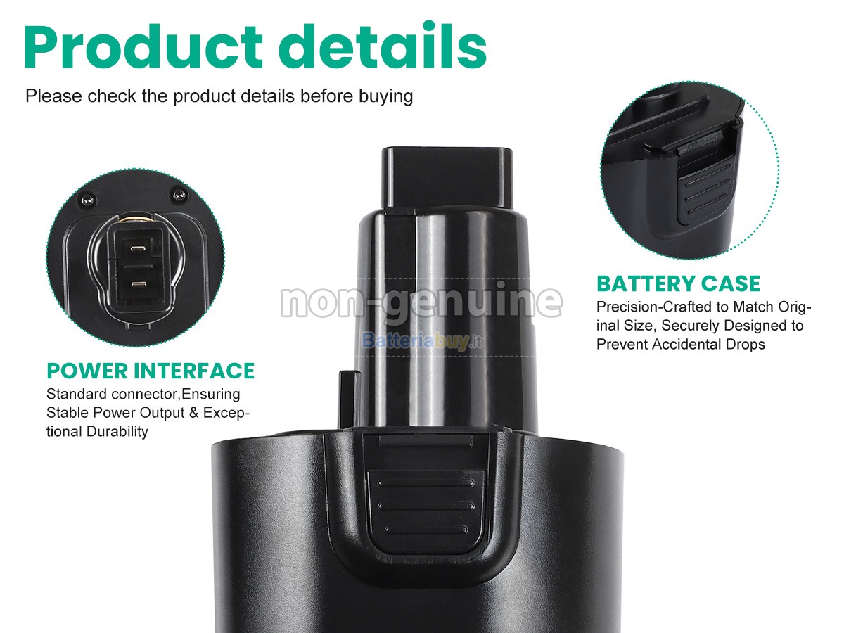 Batteria per DeWALT DW902