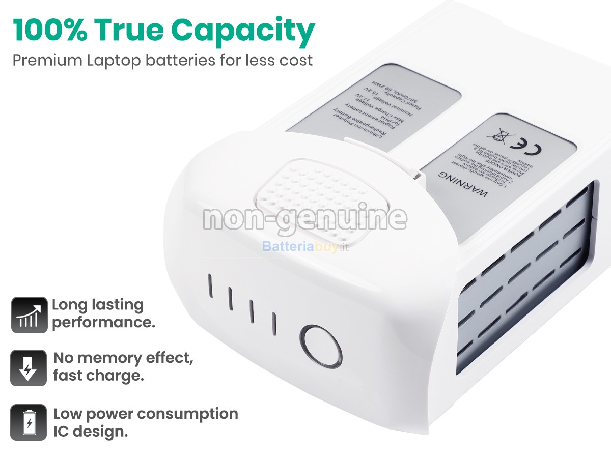 Batteria per DJI PHANTOM 4 PRO V2.0