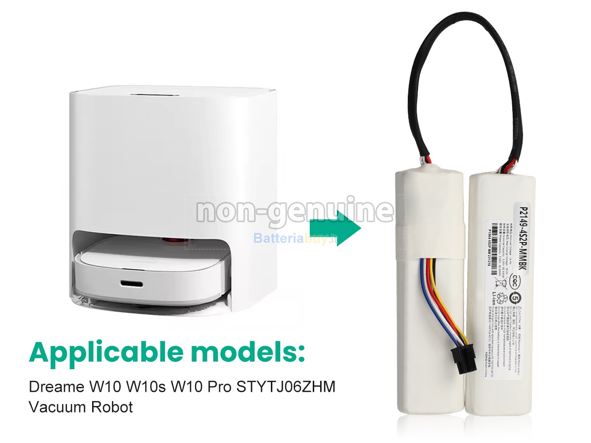 Batteria per Dreame W10S