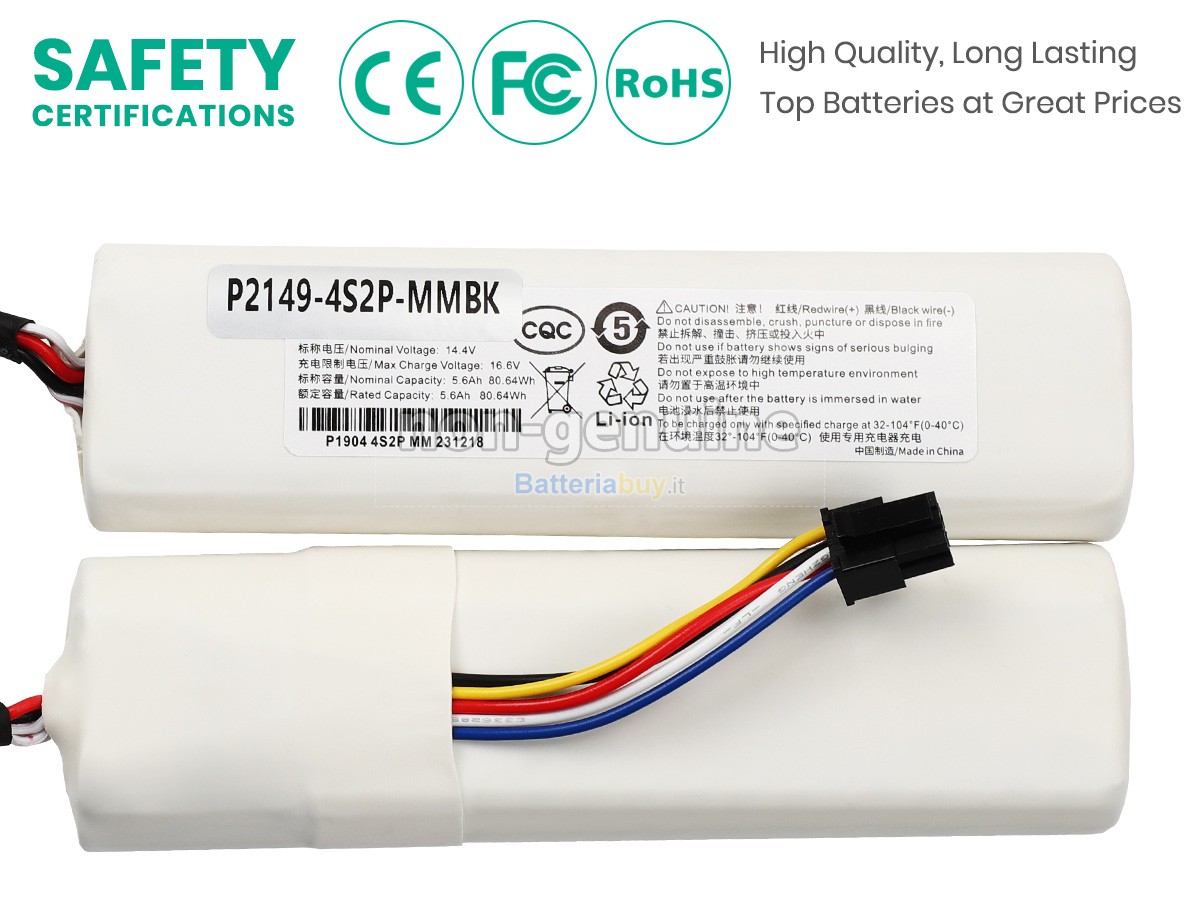 Batteria per Dreame W10S