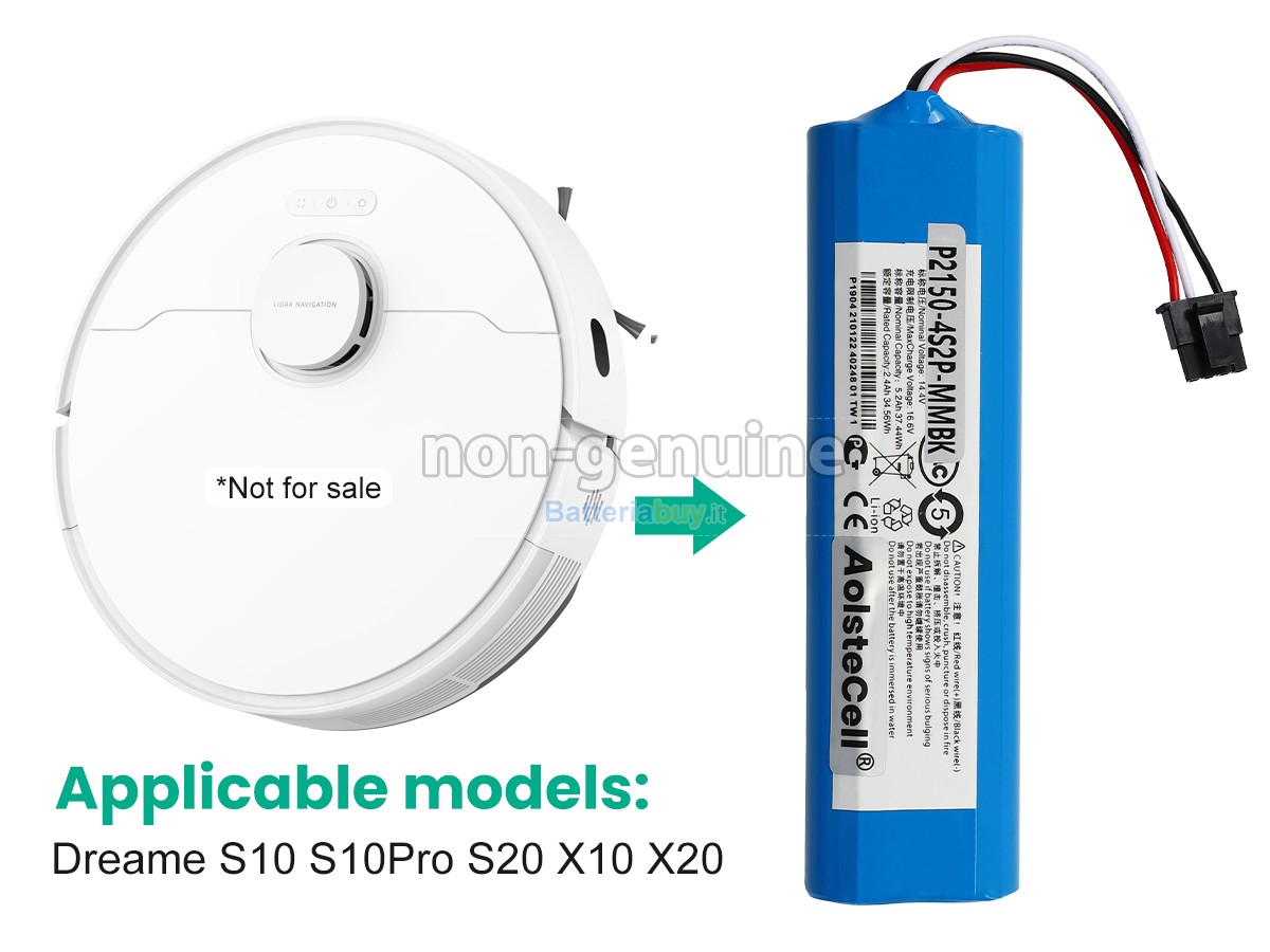 Batteria per Dreame X20