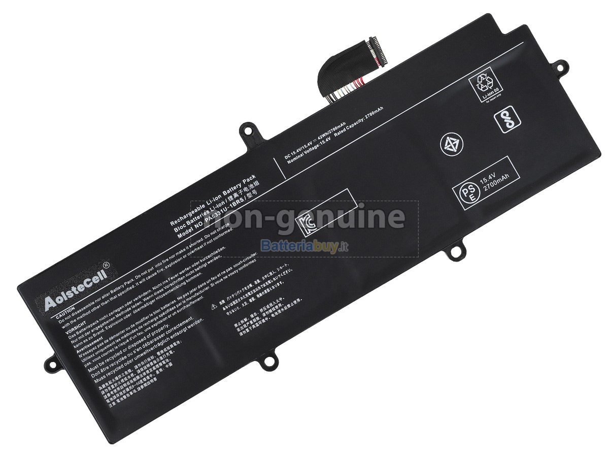 Batteria per Dynabook PORTEGE X30L-G-10N
