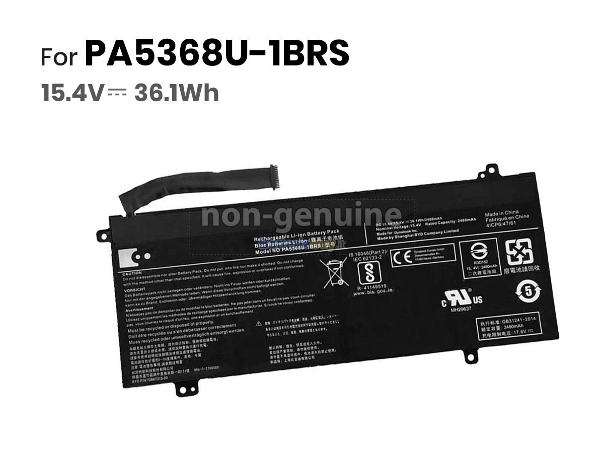 Batteria per Dynabook SATELLITE PRO L40-G