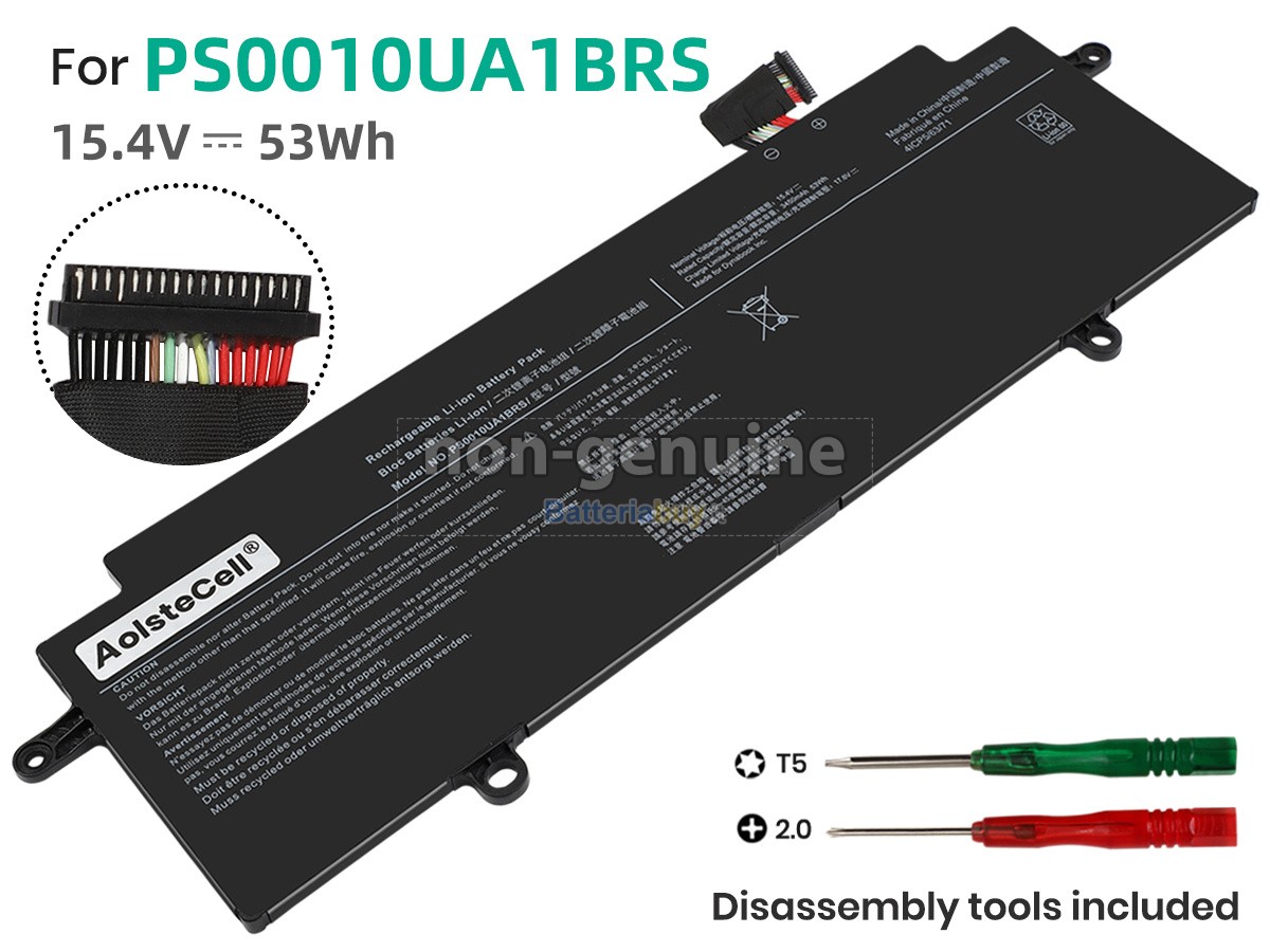 Batteria per Dynabook PORTEGE X30W-J-11N