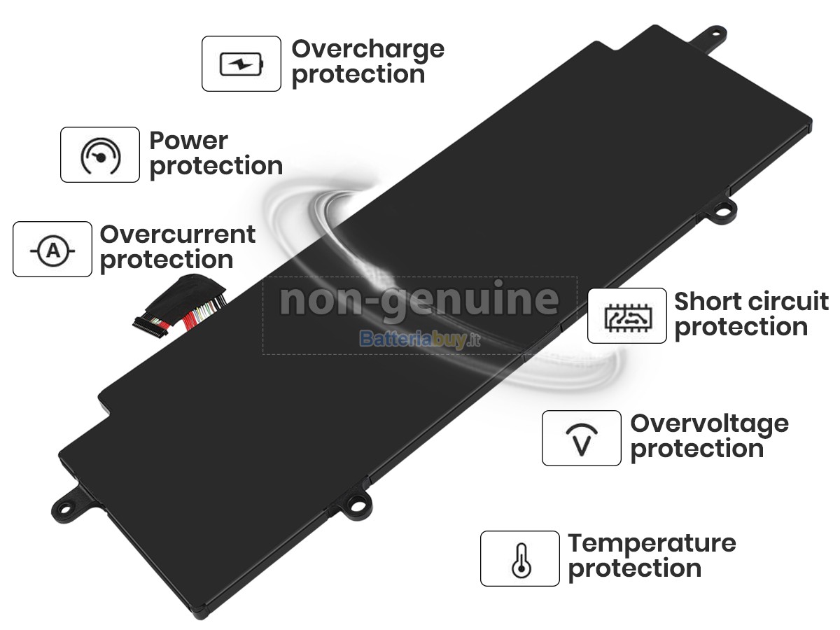 Batteria per Dynabook PORTEGE X30W-J-11N
