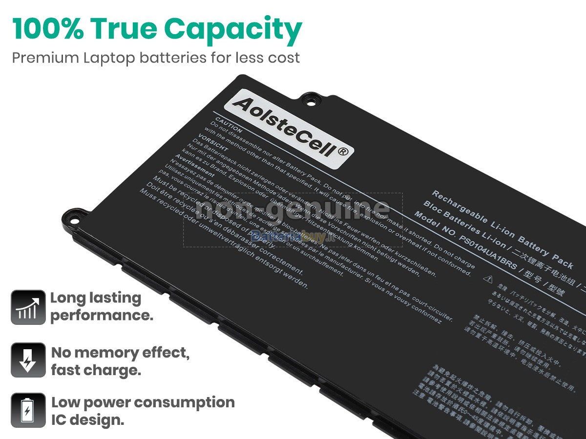 Batteria per Dynabook PORTEGE X40-K-12Q