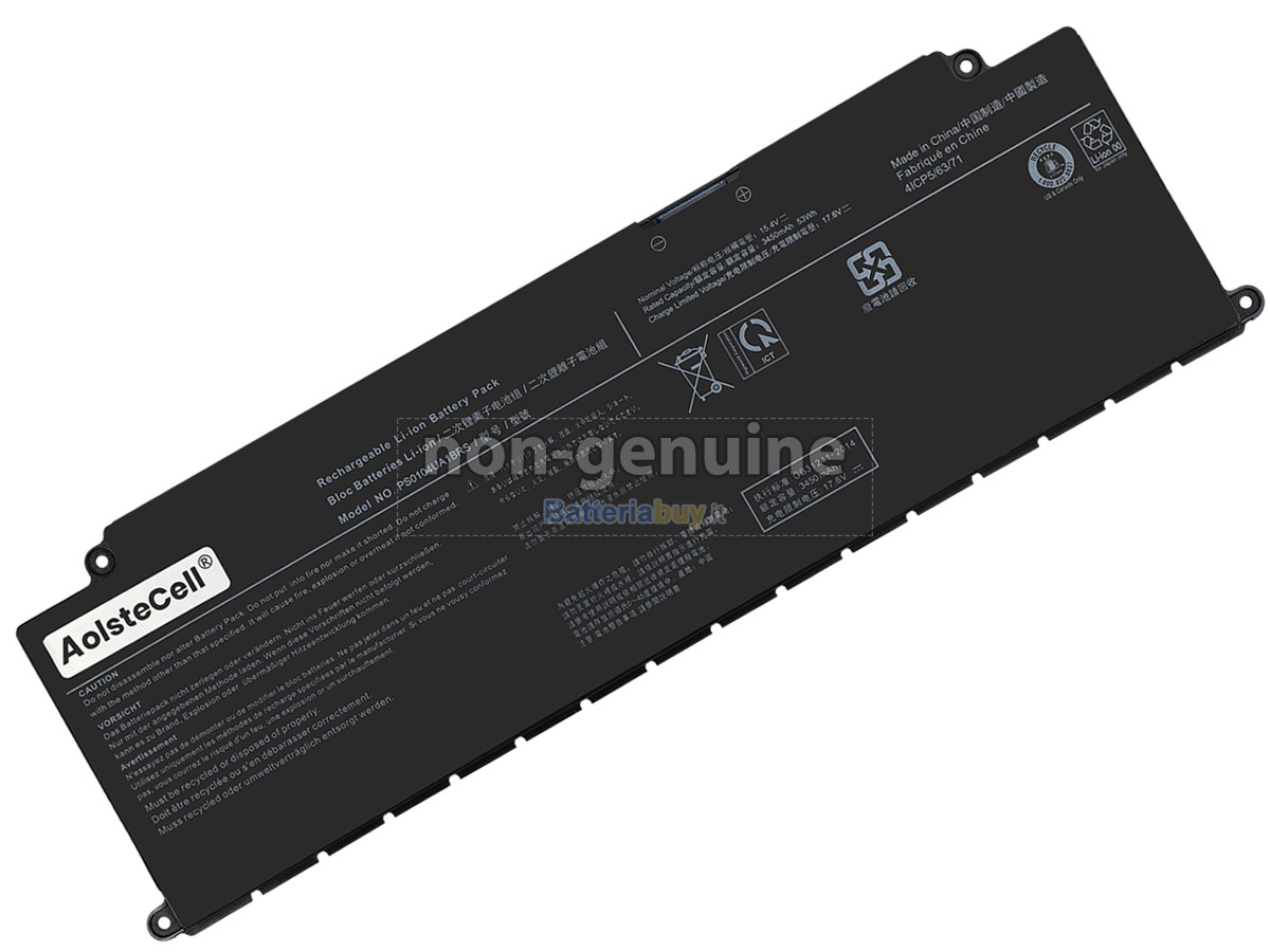 Batteria per Dynabook PORTEGE X40-K-12Q
