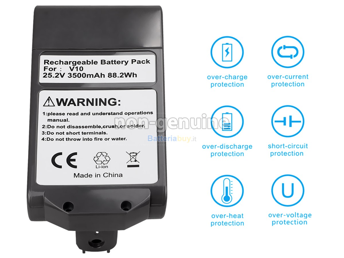 Batteria per Dyson CYCLONE V10 ABSOLUTE