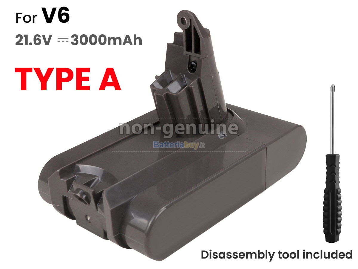 Batteria per Dyson V6 ABSOLUTE EXCLUSIVE