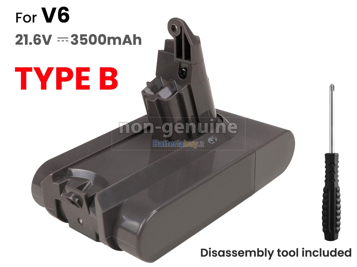 Batteria per Dyson V6 ABSOLUTE EXCLUSIVE