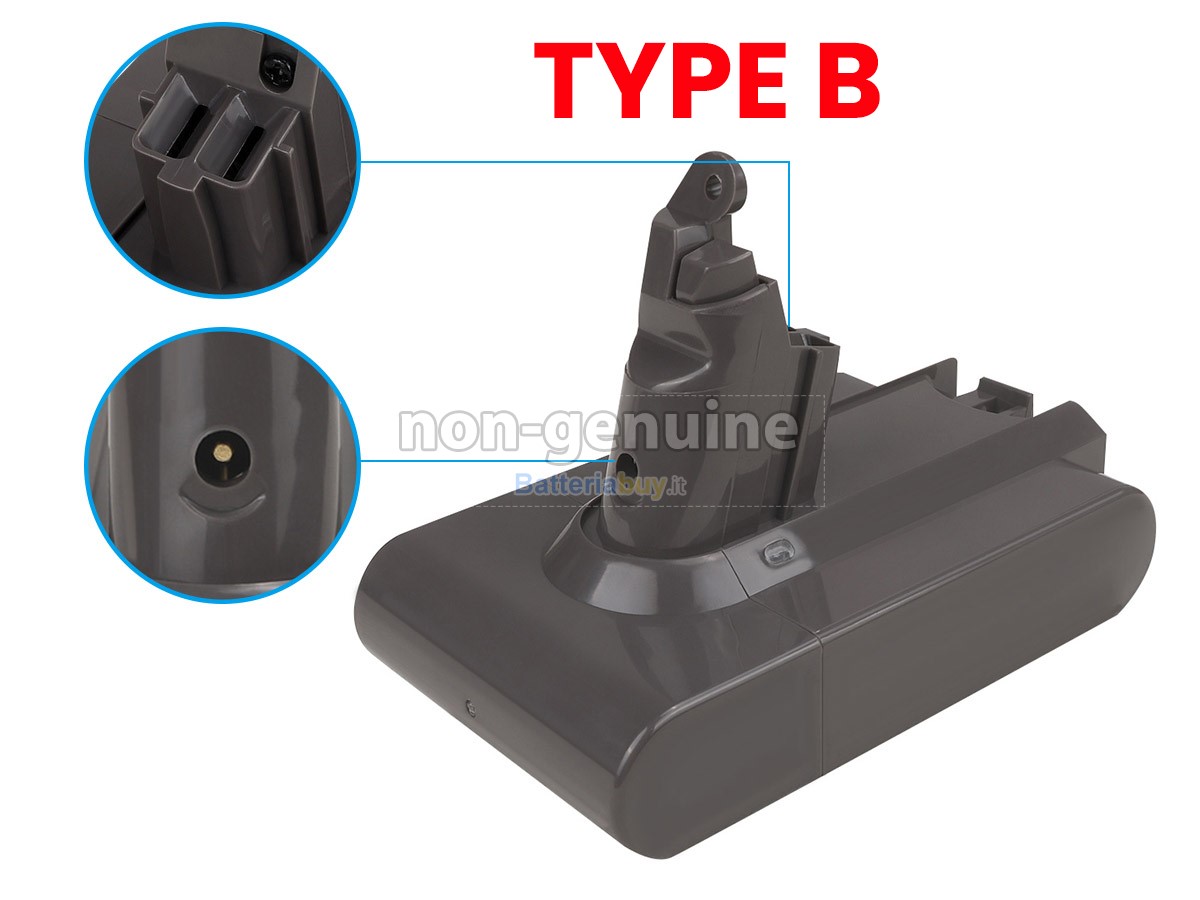 Batteria per Dyson V6 ABSOLUTE EXCLUSIVE