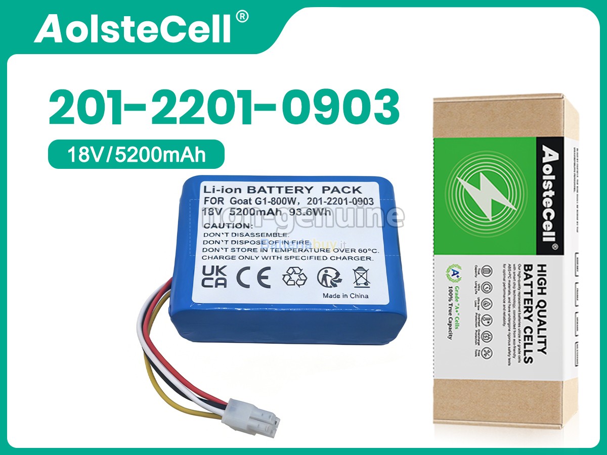 Batteria per Ecovacs 201-2201-0903