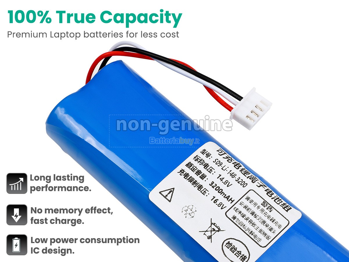 Batteria per Ecovacs DEEBOT OZMO 920