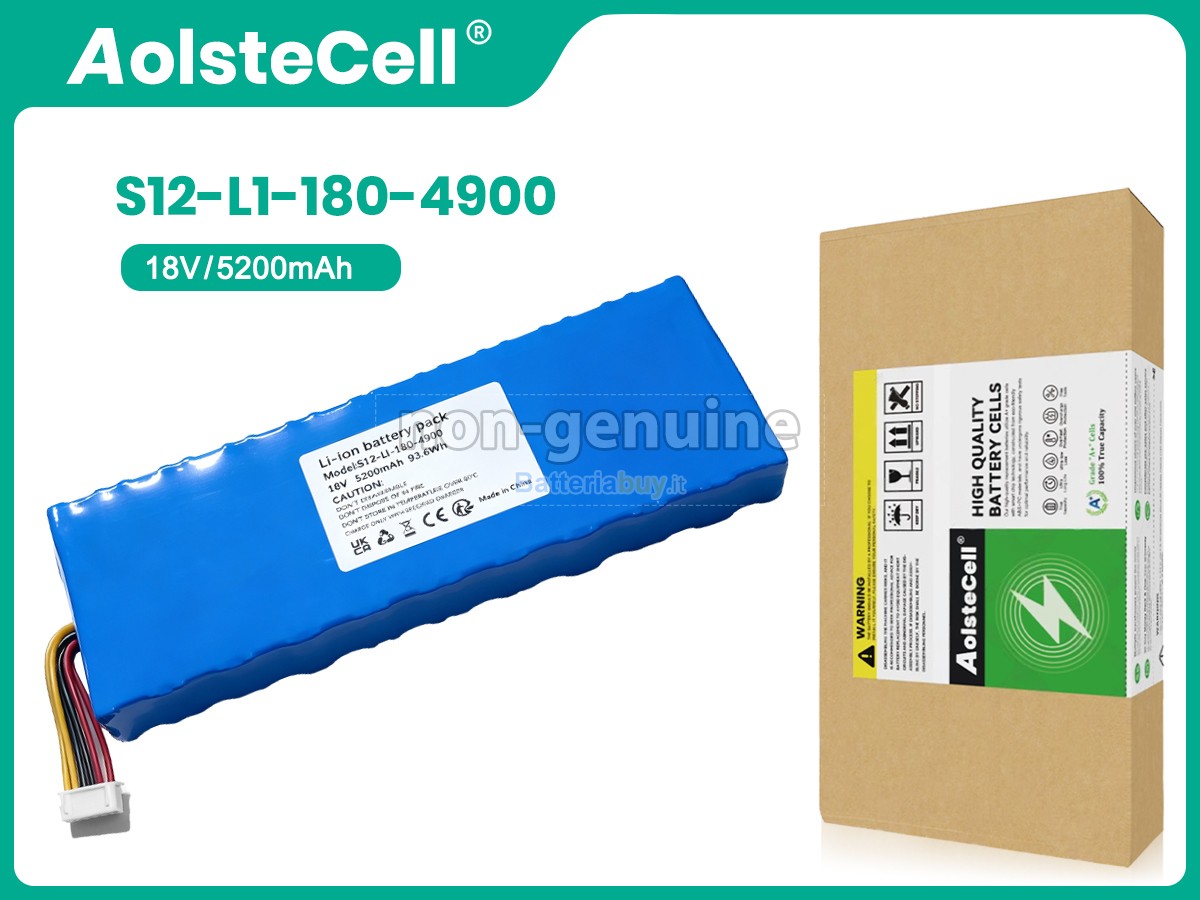 Batteria per Ecovacs S12-LI-180-4900